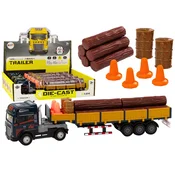 Kamion za transport hlodov s zvočnimi učinki 1:24 TIR - Wood