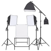 Greatstore Set za osvetlitev za studio s fotografsko mizo
