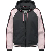 Ragwear Funkcionalna jakna Nicandra temno siva/svetlo roza