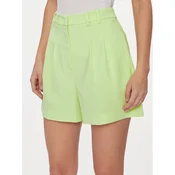 Patrizia Pepe Kratke hlače iz tkanine 8P0597/A6F5-G568 Zelena Regular Fit