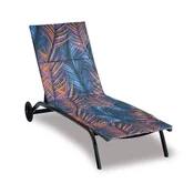 Blazina za ležalnik na plaži - prevleka na zadrgo - 55x195 cm - Perje