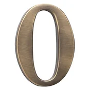 Hišne številke COBRA - 10 cm (OFS), 8, COBRA OFS (česani bron)