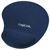 Podloga za miško Logilink gel, temno modra