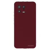 Silikonski prozorni ovitek za Xiaomi 13 - Burgundy red