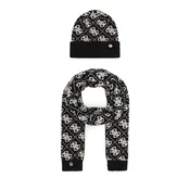 Set šal + kapa Guess GFBOX WP6401 Črna