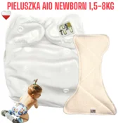 shumee Večnamenski žep za plenice za novorojenčke Coolmax, bel