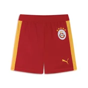PUMA Galatasaray SK T7 Shorts Youth, Clothing, Red/Yellow Sizzle, 5-6Y