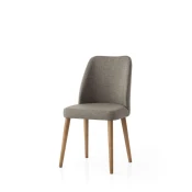 Hanah Home Set stolica Luna-644, 63x56x103.5 cm, 2 komada, Smede