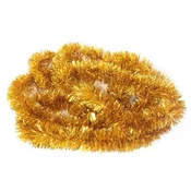 Zlata verižica za božično drevo iz metalizirane folije 3 cm x 2 m - GOLIAT POLAND PRODUCT