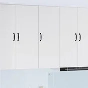 vidaXL Stenska kuhinjska omarica Bela 40 x 31 x 100 cm Konstruiran les