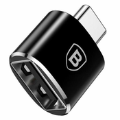 ADAPTER BASEUS ADAPTER TYPE-C TO USB/OTG BLACK