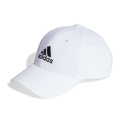 Adidas BBALL CAP COT, muška kapa za fitnes, bijela IB3243