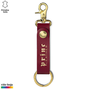 Princ Leather Kožni privezak, Bordo