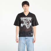 Dres Thrasher x Spitfire Thrash & Burn Football Jersey Black L