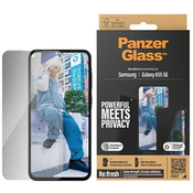 shumee Zaščitno steklo PanzerGlass za Samsung A55, enostavna uporaba