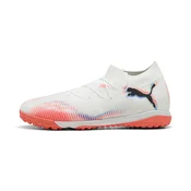 PUMA FUTURE 8 MATCH TT Football Boots Unisex, Shoes, White/Black/Glowing Red, 42.5