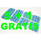 COMPEX velik XXL paket elektrod 5 + 1 GRATIS