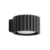 Sollux SL.2613 - Zidno svetlo AURA 1xGX53/10W/230V crno