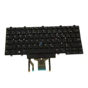 Keyboard Dell Latitude E5450/E5470/5480/5490/5491/E7450/E7470/7480/7490;backlit, trackpoint, small enter, P/N 0GNFR