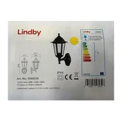 Lindby - Zunanja svetilka s senzorjem NANE 1xE27/60W/230V IP44