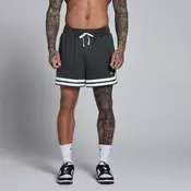 MP Mens Lift 5 Mesh Contrast Tape Short - Washed Black - XS