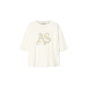 AllSaints Majica ICON AMELIE  srebrna / bela