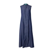 UNITED COLORS OF BENETTON Dolga srajca moder denim