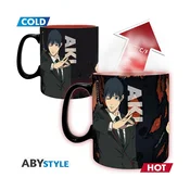 Termoobčutljiva skodelica ABYstyle Chainsaw Man Denji in Aki - 460 ml (ABYMUGA602)