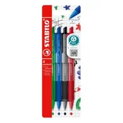 Barvit kemični svinčnik STABILO pointball (komplet 4)