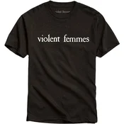 Violent Femmes White Vintage Logo Black M Majica