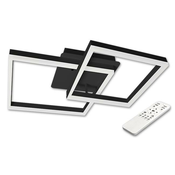 Galaxis Herkules LED luster 70W 54x54x13cm crni