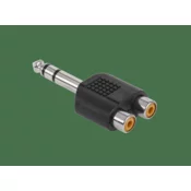 shumee Jack 6.3 ST.-2xGN.RCA konektor