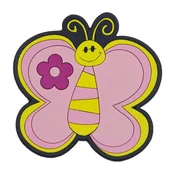 Kuhinjska podloga - 10x10 cm - Butterfly pink
