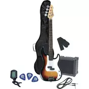 GEWA E-Bass RCB-100 3-Tone Sunburst Električna bas gitara (Kao novo)
