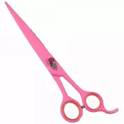 Škarje za striženje psov - Pink Lily ravne 22cm