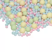 Funcakes Sladkorna dekoracija kroglice MIX - Pastel Perfect 80g