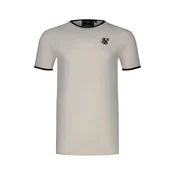 SikSilk Majica Ringer ecru/črna