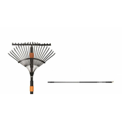 Fiskars Univerzalne grablje + Ventilatorske grablje + Quikfit ročaj