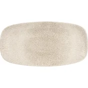 CHURCHILL Raku Agate Grey plitev krožnik, pravokoten, dolžina: 298 mm (12 kos)