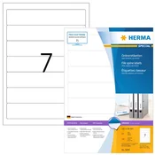 Herma etikete 192x38, za uski registrator A4/7 1/100 bel ( 02H4283 )