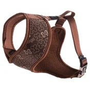 Rogz Am za pse Trendy Wrapz Brown Bones - XS