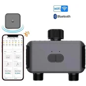 Pametni sistem za programiranje zalivanja vrta z wifi in bluetooth - 2 ventila