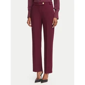 Rinascimento Hlače iz tkanine CFC0131085003 Bordo rdeča Regular Fit