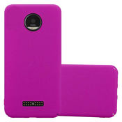 Cadorabo Cadorabo Case, združljiv z Motorolo v Frosty Pink - Hard Case zaščitni pokrov v zmrznjenem videzu proti praskam in udarcem, (20564076)