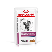 Royal Canin Feline Renal with Chicken Wet - u vrecici 12 x 85 g