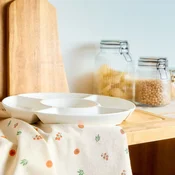 Dekordom 164303 Poslužavnik auro 30cm - white - hml ( 044953 )