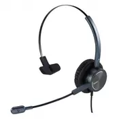 WELL Mairdi MRD-809B, naglavni trak za eno uho, biserno modra