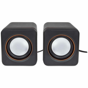 Northix USB zvočniki za PC - 2 kom