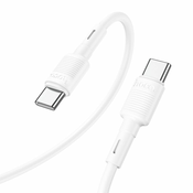 Hoco USB-C–USB-C kabel Hoco PD 3 A, 60 W, 1 m, X83, bel