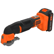 Višenamjenski alat na bateriju 18V Li-Ion 1×2,0Ah POWER CONNECT BLACK+DECKER + 20 pribora.
